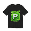 FROM THE P Green Ice Badge Tee — FROZTEES