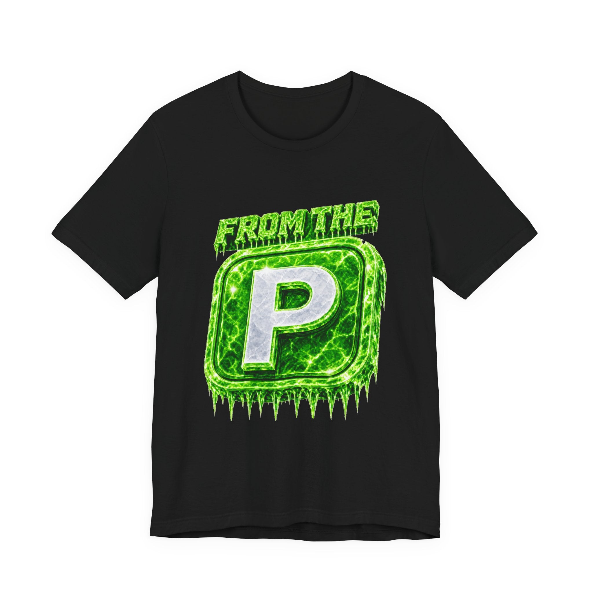 FROM THE P Green Ice Badge Tee — FROZTEES