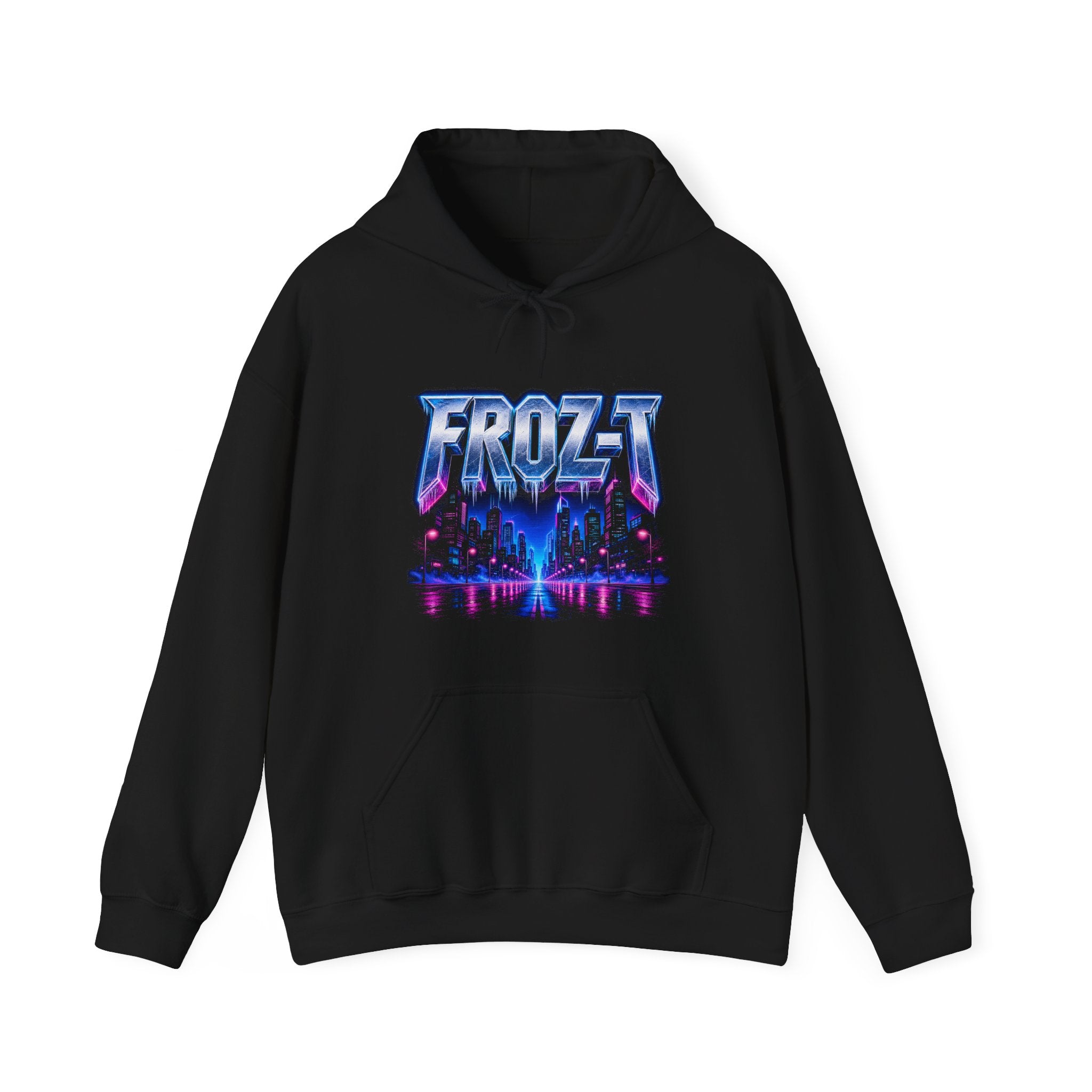 FROZ-T Deep Freeze — Black Hoodie
