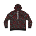 From The P Graffiti All-Over Print Hoodie – Red (Black Trim)