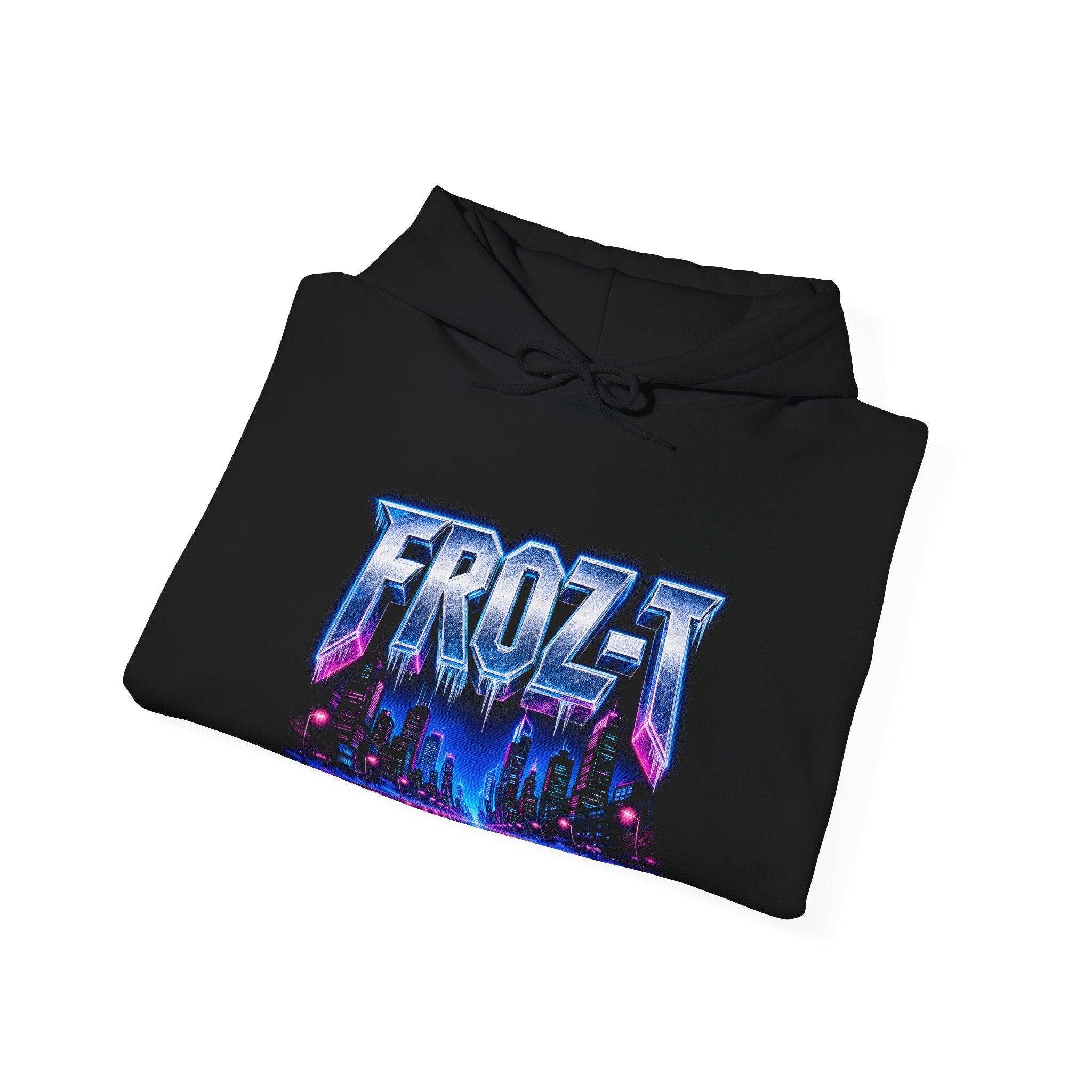 FROZ-T Deep Freeze — Black Hoodie