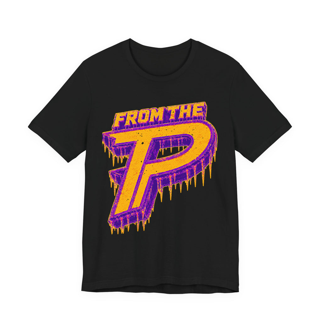 FROM THE P Purple & Gold Tee — FROZTEES