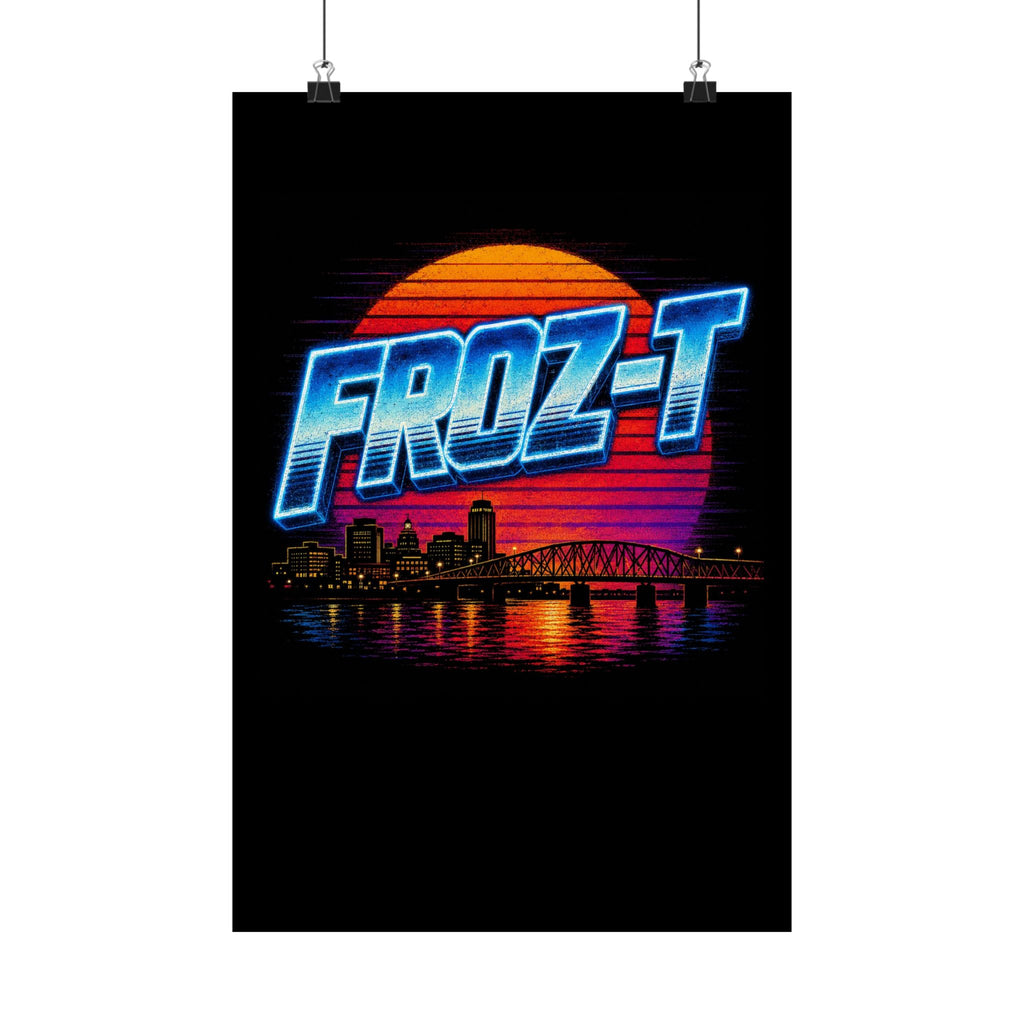 FROZ-T Sunset Over The P — Poster