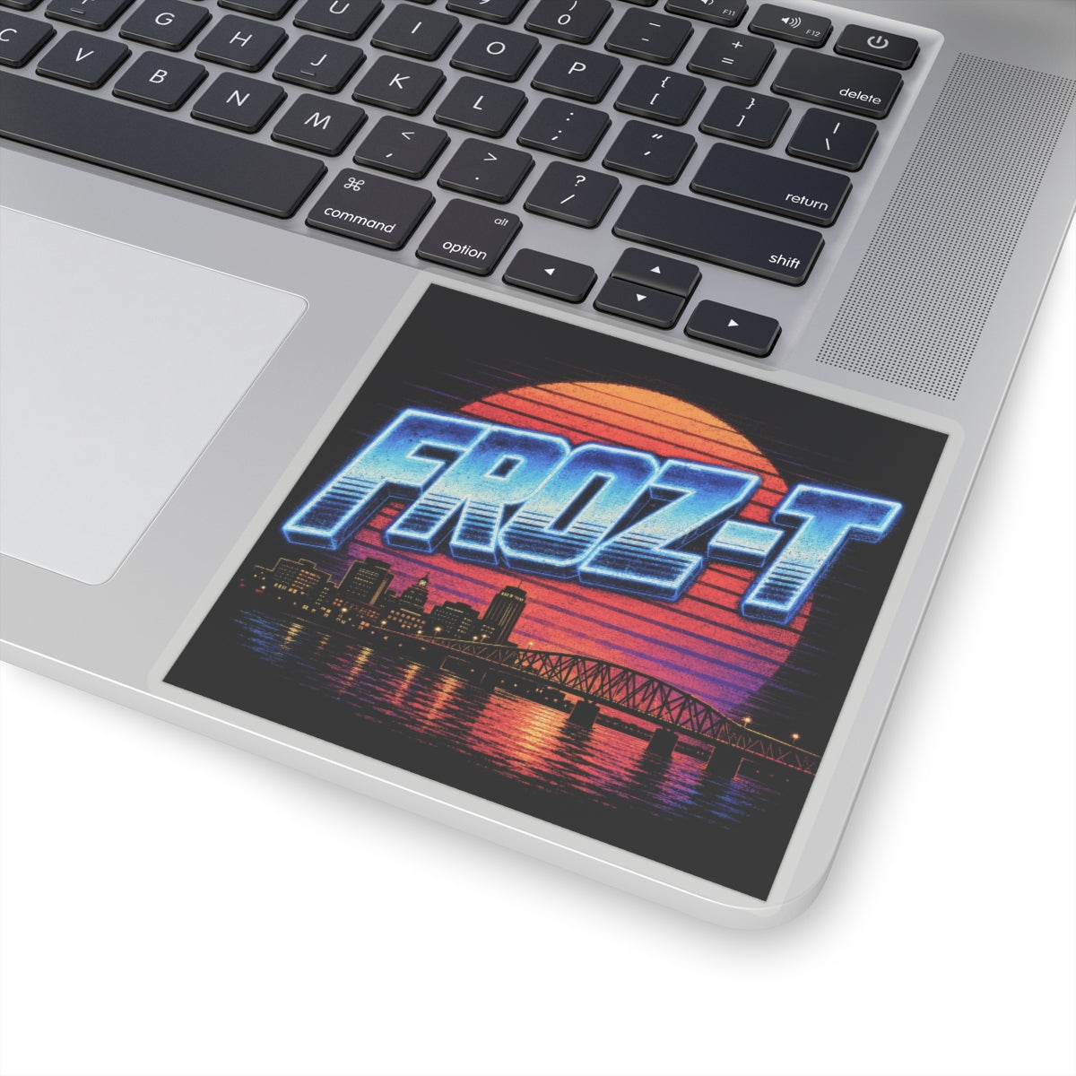 FROZ-T Sunset Over The P — Sticker