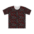 From The P Graffiti All-Over Print Tee – Red