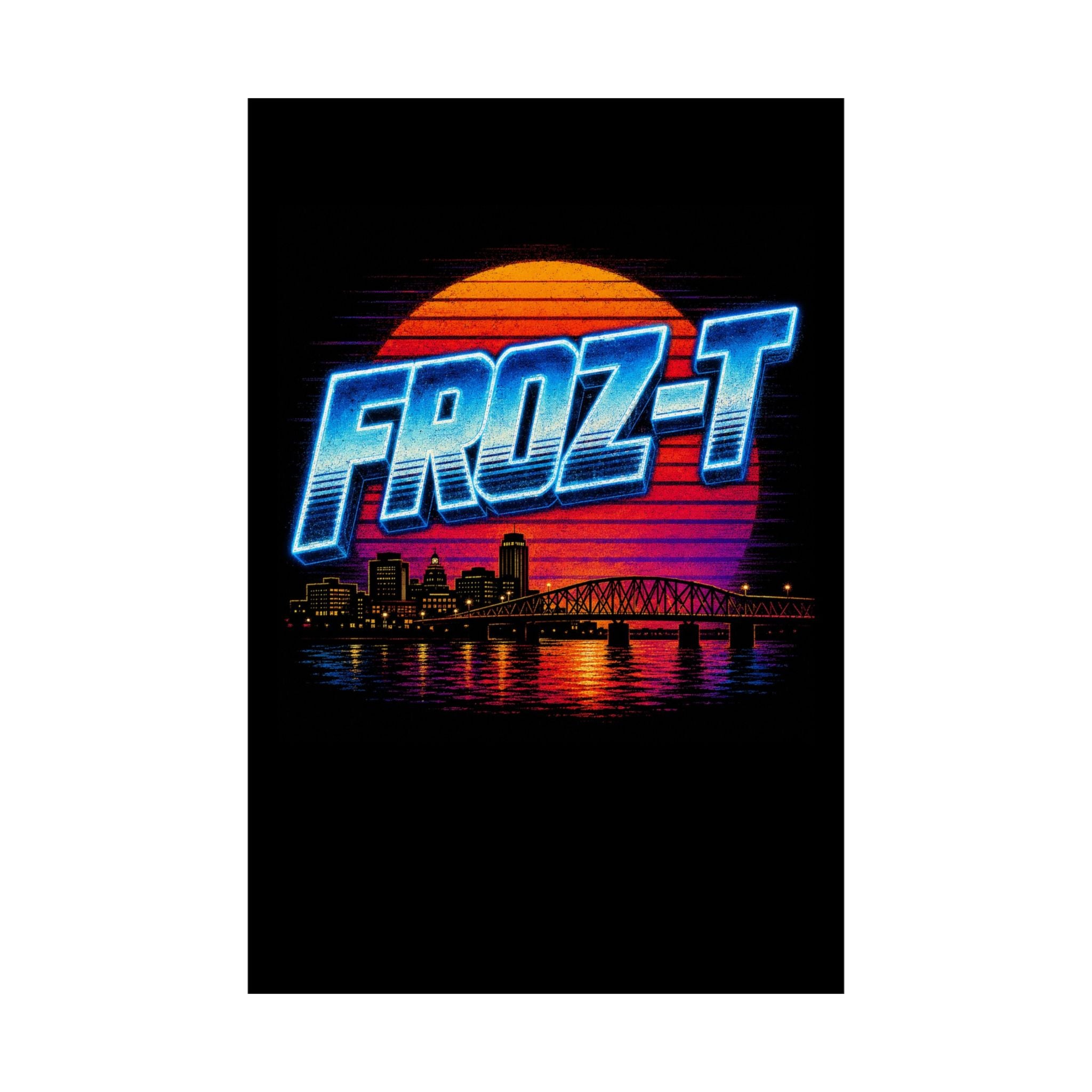 FROZ-T Sunset Over The P — Poster