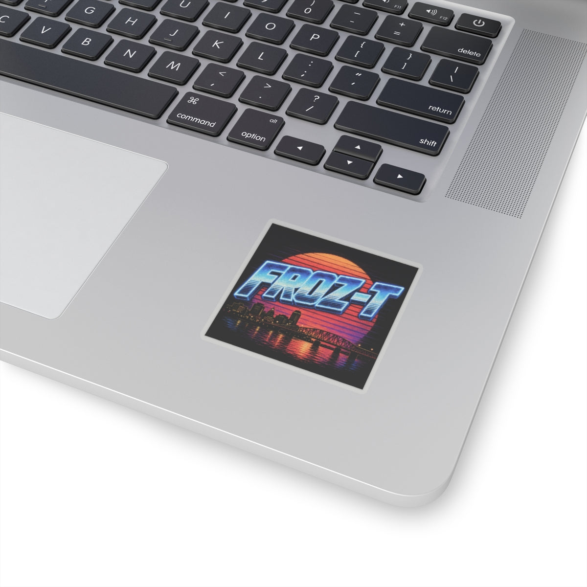 FROZ-T Sunset Over The P — Sticker