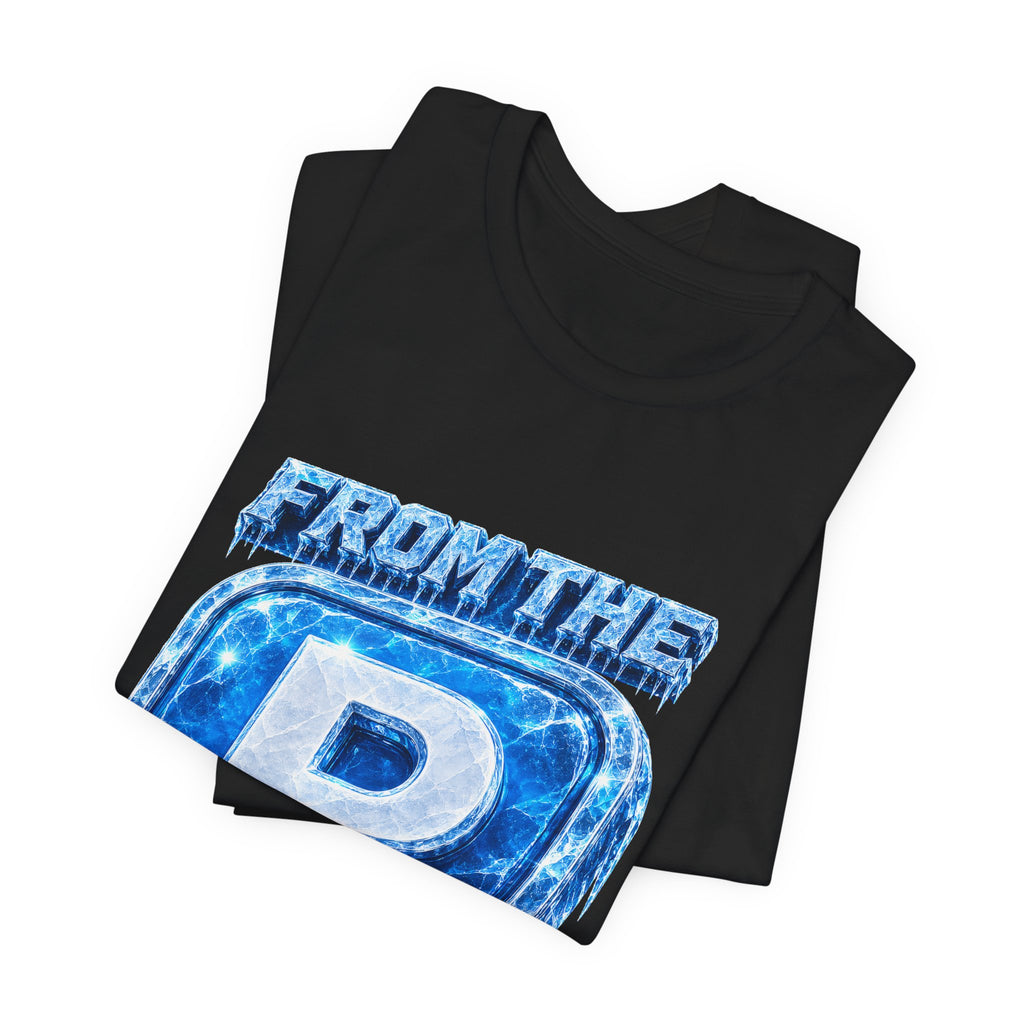 FROM THE P Blue Ice Badge Tee — FROZTEES
