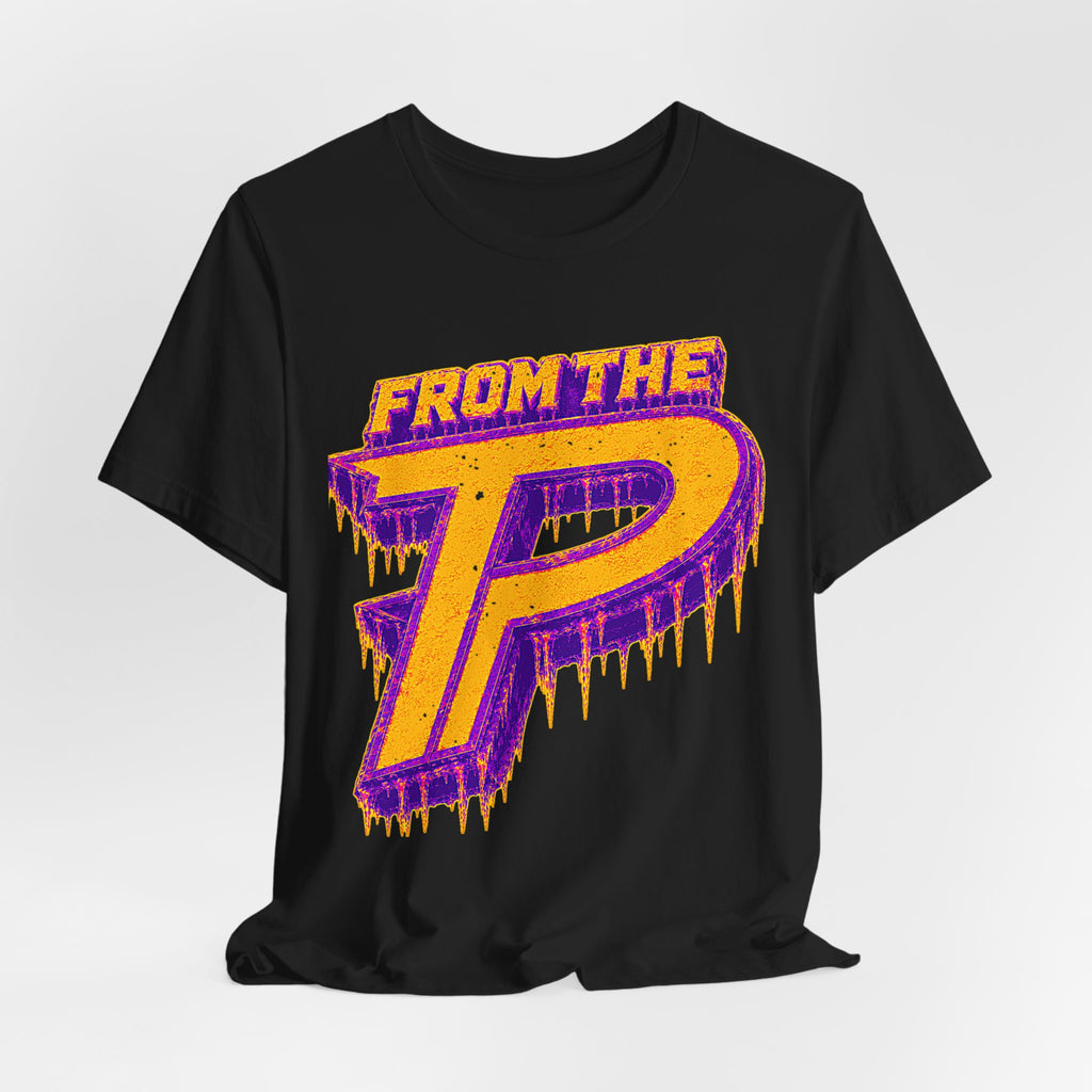FROM THE P Purple & Gold Tee — FROZTEES
